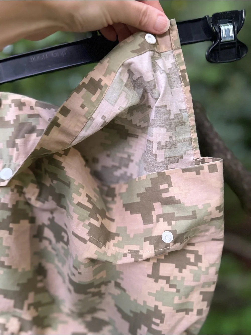 Digital Camouflage Utility/Cosmetic/Accessories Pouch in Desert Camo